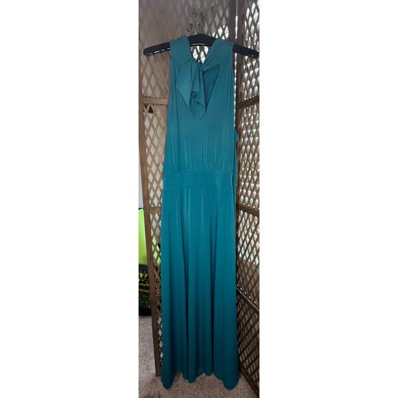 Lane Bryant Halter Tie-Neck Maxi Dress sz 22/24 - Picture 4 of 5